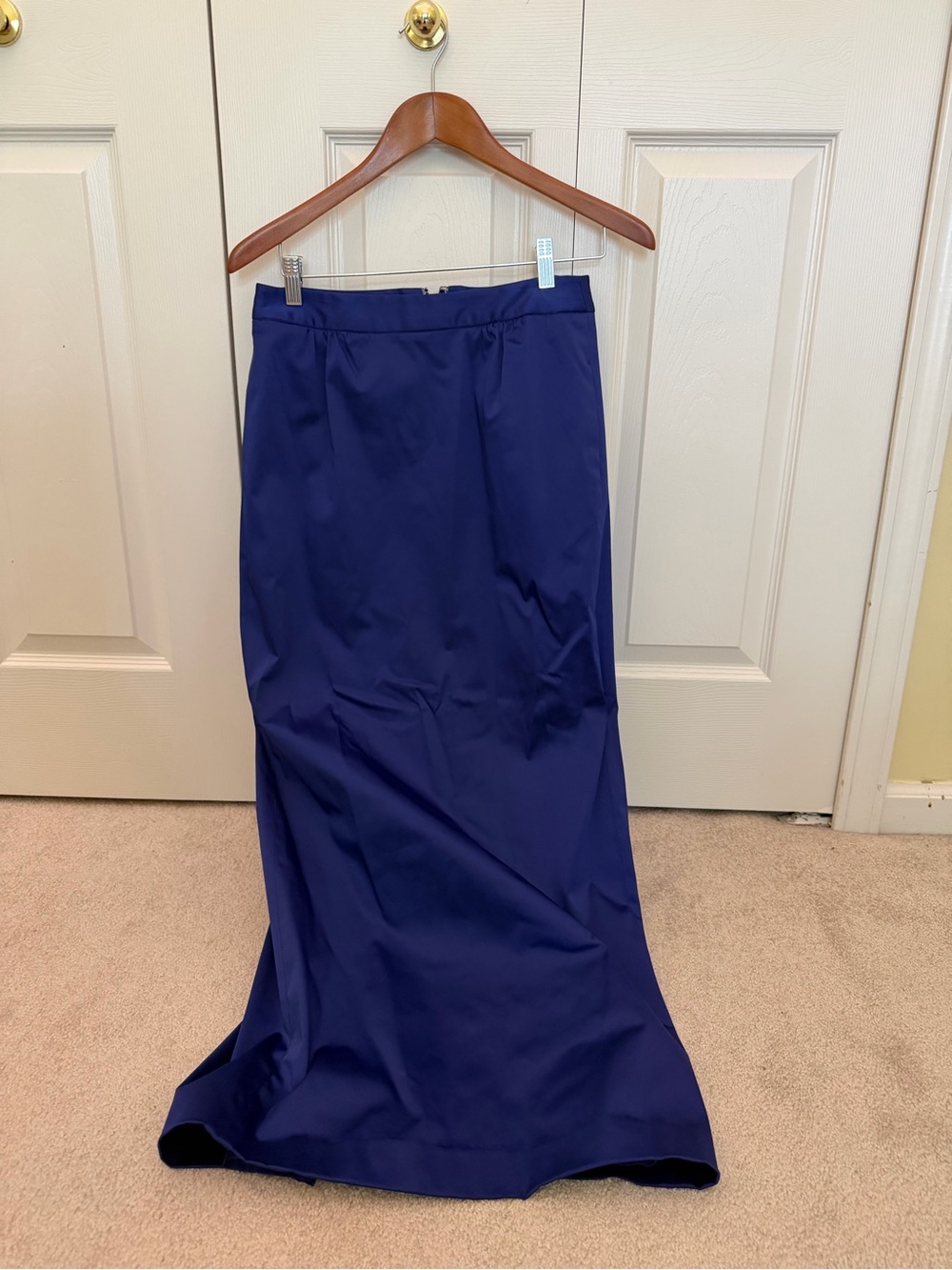 Talbots Deep Blue Maxi Skirt